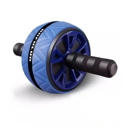 Dual-Wheel Silent Ab Rollers Abdominal Roller for Core Workout Fitness Equipment with Non-Slip Base for Men Women Home Gym