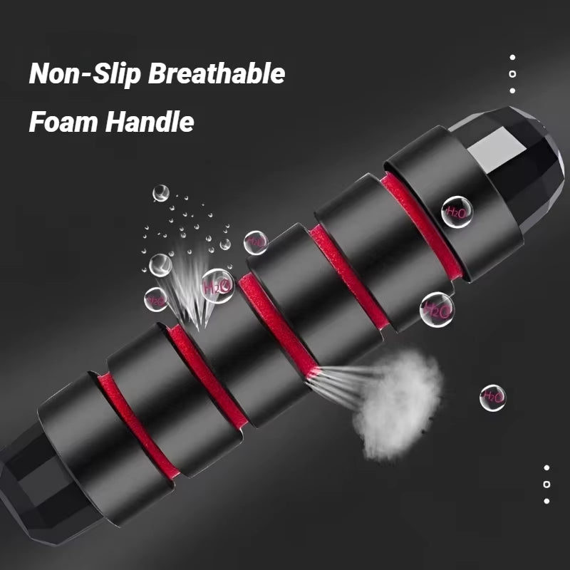 The New Jump Rope Steel Wire Skipping Exercise Adjustable Jumping Fitness Workout Training Home Sport Equipment Tangle-Free