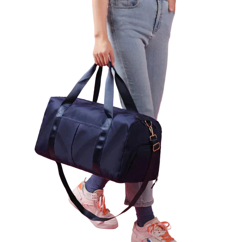Waterproof Fitness Sports Travel Duffel Bag - Versatile Weekender for Men and Women